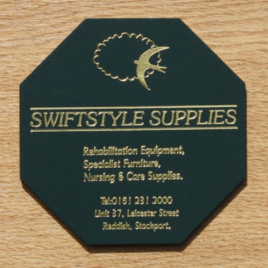 Octagonal coaster