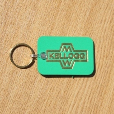 Rectangular key fob